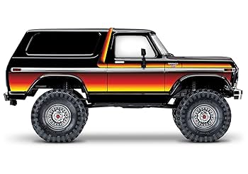 トラクサス TRX4 フォード 1979ブロンコ レッド RTR クローラー Amazon.com: Traxxas TRX-4 1979 Ford Bronco Clipless : Toys